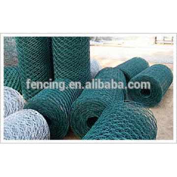 Electro galvanizado hexagonal wire netting fabricante / Gabion caja